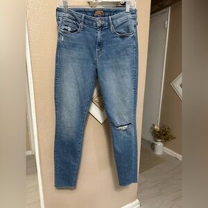 MOTHER Women's Blue Jeans